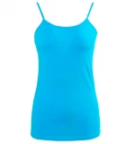 hot sale  white color spandex cotton vest tops women sleeveless long camisole tops
