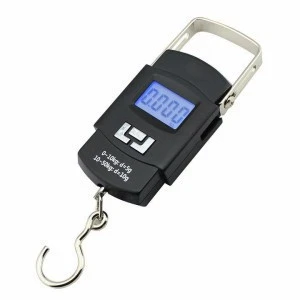 Hot sell  50KG 10G  Portable crane compact electronic digital weighing hanging scale luggage belt scale  user manual