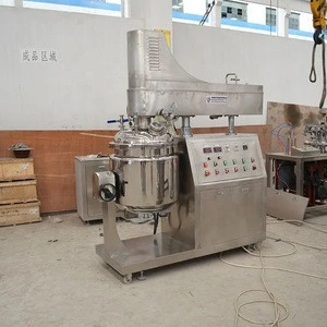 Hot sell china full stainless steel good homogenizer vacuum emulsifying mixer machine