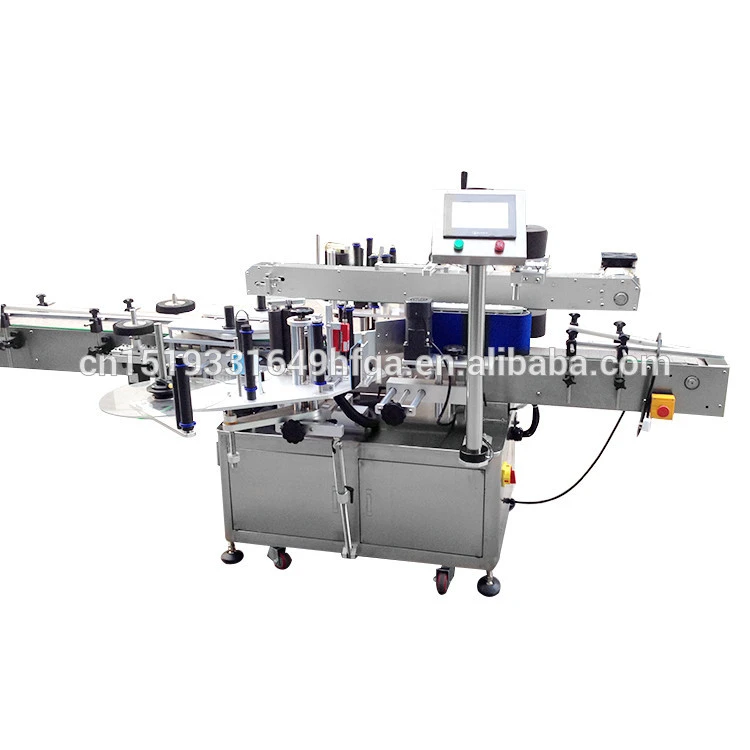 hot sell hot sell two sides labeling machine  two sides bottle