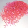 Hot sell laser colour heart shape loose sequins/ sequins for cloth decorations