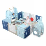 Hot Sell Multifunctional New Design Safety Kids Plastic Fence Indoor Play Yard Fence Baby Playpen