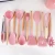 Hot Selling 12-Piece Silicone Kitchen Cooking Utensils Set kitchen tools include slotted spatula spoon turner ladle tong whisk