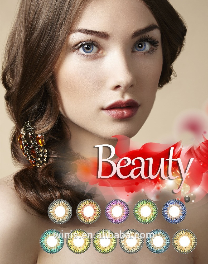 Buy Hot Selling 25 Colors Freshtone Romance Colored Contact Lenses ...
