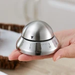 Hot selling 60 minute stainless steel cut down digital kitchen timing device clock timer