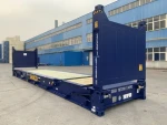 Hot Selling Good Quality Durable Foldable Csc Certified 40 Foot Container Flat Rack