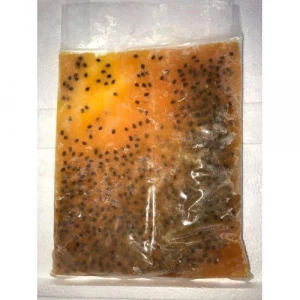 Hot Selling Grade A Passion Fruit Pulp Wholesales Price Frozen Passion Fruit Puree Bag Passion Fruit Pulp