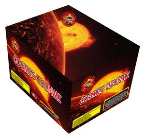 Hot-selling Pyrotechnics 33 Shots Cake Fireworks for Christmas Celebration Cosmic Tsunmi