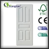 Hot Selling Simple HDF Molded White Primer Door For real estate project