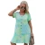 Import Hot Selling Summer Daily Loungewear Casual Wearing LadiesTie-dye Dress from China