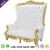 Import Hot selling wholesale cheap high back queen king throne chair for rental wedding party from China