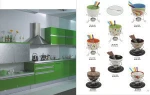 HotsaleMini  Butter Cheese Warmer set Mini Ceramic Fondue Set Chocolate Fondue Set  with fork and candle holder
