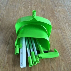 Household Cleaning Tools and Accessories folding broom and dustpan set, dustpan and squeegee set with long handle