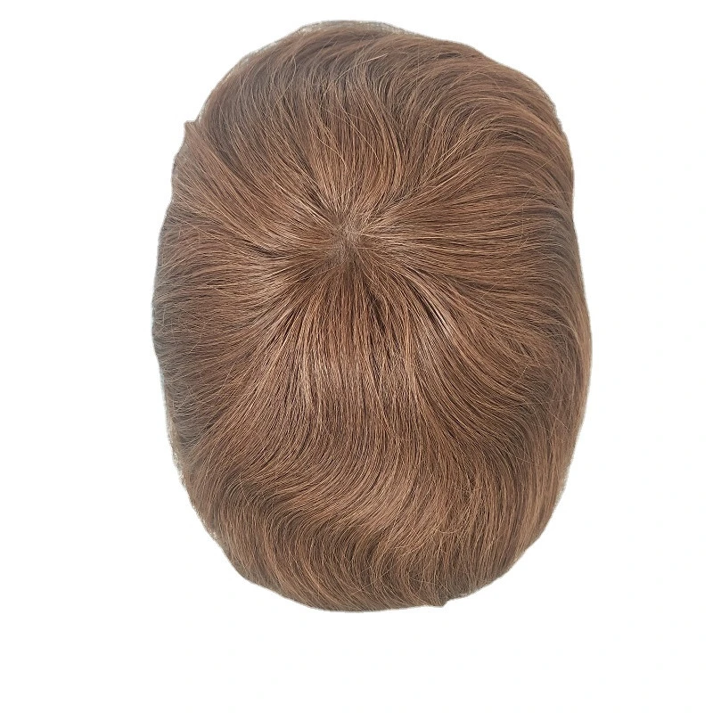 Human Hair Toupee For Men Hair Replacement