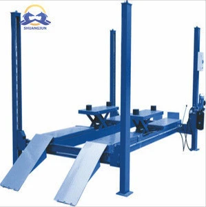 Hydraulic Vertical Platform Lift Four Post Car Lift
