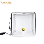 Icanany NEW Light 24inch Room Photo Studio Tent Kit Backdrop Cube Mini photography accessory light box