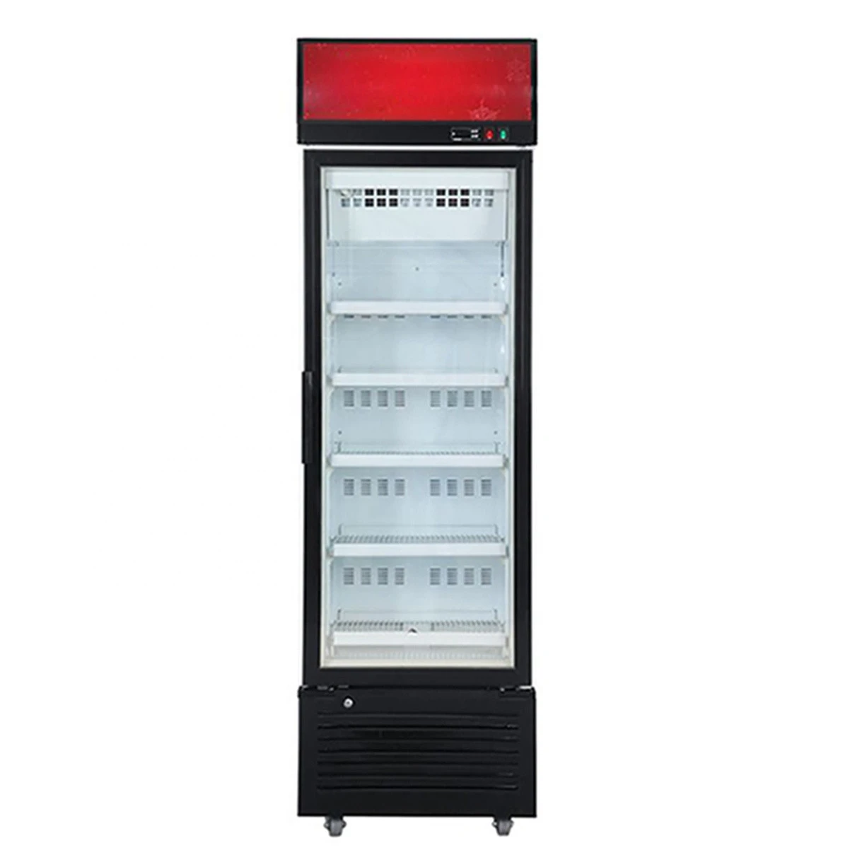 ice cream store/refrigerated display case/shops refrigerator