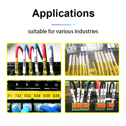 Buy Id Tag Industrial Label Printer Cable Tag Tube Printer from Beijing ...