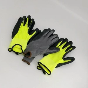 Impact Gloves Rubber Oil Field Oem Working Safety Brand Gloves