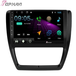 In Dash IPS Touch Screen Android Car Stereo Audio Radio Car DVD Player For Volkswagen Sagitar Jetta 2012-2019