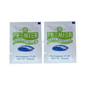 Individually package wrapped disposable body wipes