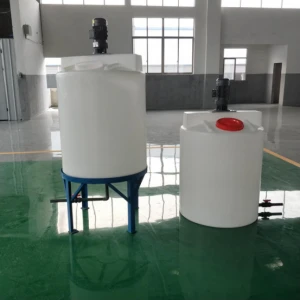 Industrial Chemical liquid Mixing dosing tank with agitator