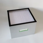 Industrial gas disposal machinery hvac filltrator system combined filter unit HEPA air filter