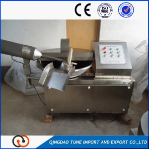 Industrial Stainless Steel 125L Automatic Vacuum Meat Bowl Cutter For Meat Processing Machine