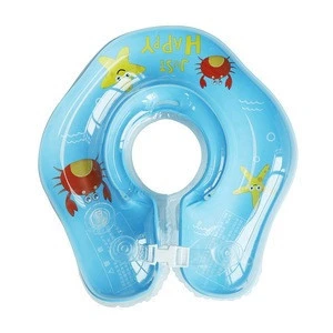 inflatable plastic PVC baby swimming neck ring safer swimming collar ring
