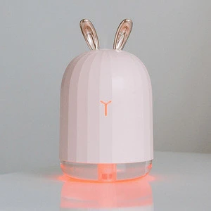 Innovations Cute mini design touch button atomizer usb portable cartoon deer rabbit air humidifier