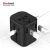 Import International Travel 3 USB Type C Quick Charger Adaptor with UK US AU EU Plug Socket AC Power Adapter from China