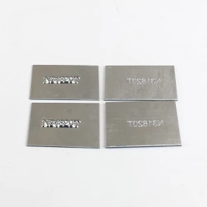 Invitation Version Letter Press Plate Three-dimensional Hot Stamping Embossed Magnesium Business Punching Mold Household Product