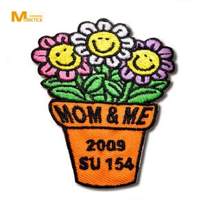 Iron-on embroidered patch,customized self-adhesive embroidery patch