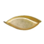 Irregular Shape Rectangle Tray For Serving Dry Fruits Tea Coffee Serving Table Decor Wedding  Decoration Luxury Golden Tray