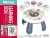Import J648A-59 Baby toys baby rattle-Seven drum surface from China