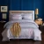 Import Jacquard Design All Season Down Alternative luxury silk comforter sets bedding set from China