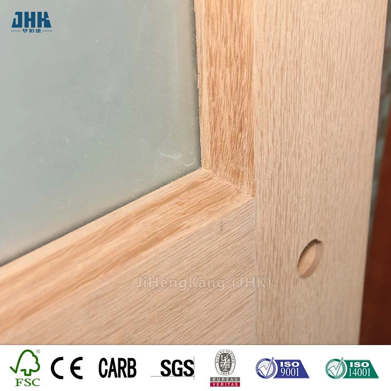 JHK Home Shower Doors 2 Panel Kitchen Sliding Glass Door