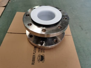 JIS flange epdm with ptfe expansion joint single sphere rubber bellows compensator