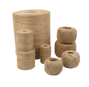 Jute fiber yarn packing used Eco-friendly jute fiber yarn