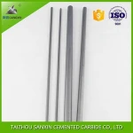 K20 K30 Gangxin high quality tungsten carbide round bar/ carbide solid rods for welding and brazing