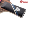 KOKUTAKU a Pari Custom Print Logo 6 Stars Professional Ping Pong Bat Carbon Fiber Paddle Set Table Tennis Racket