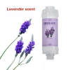 Korea style aroma bath head home SPA shower filter strawberry scent water filter with gift box
