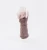 Import Korean Style Womens Half Finger Gloves Thickened Fleece Knitted Wrist Band Gloves Hot Sale Winter Daily Life Jacquard from China