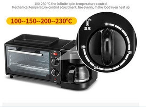 KXY-BM01 Baking and fry at same time and coffee breakfast maker machine