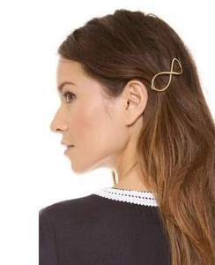 ladies lovely vintage plan metal hair pins hair clip