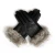 Import ladies winter fur cashmere mitten wool gloves from China
