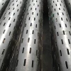 Large diameter corrugated steel pipe perforated steel pipe