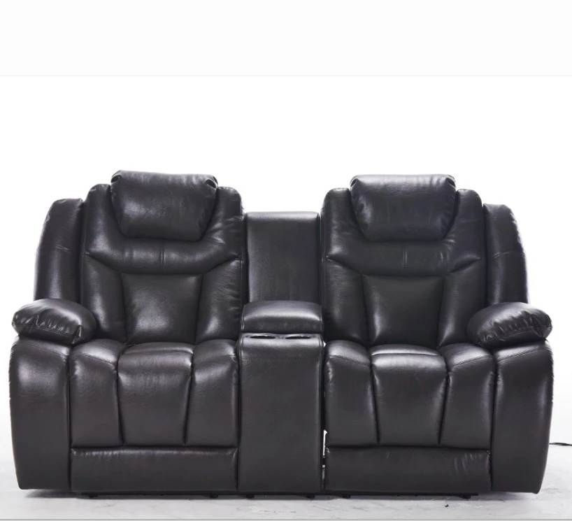 Latest 2021 home furniture 7 seater u shaped modern leather sectional sofa