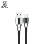 Lazada Hot OEM Data Cable Smart LED Light 8pin USB Charging Data Cable for iphone 6s 7 8 X