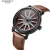 Import Leather Strap Men Quartz Watch Wrist watches  Analog Mens  sport Watch from China